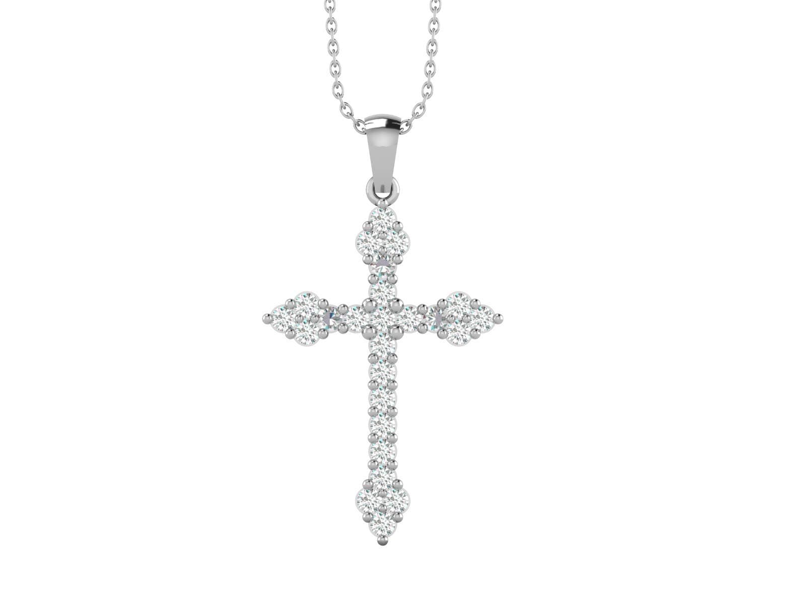 Diamond Cross Necklace