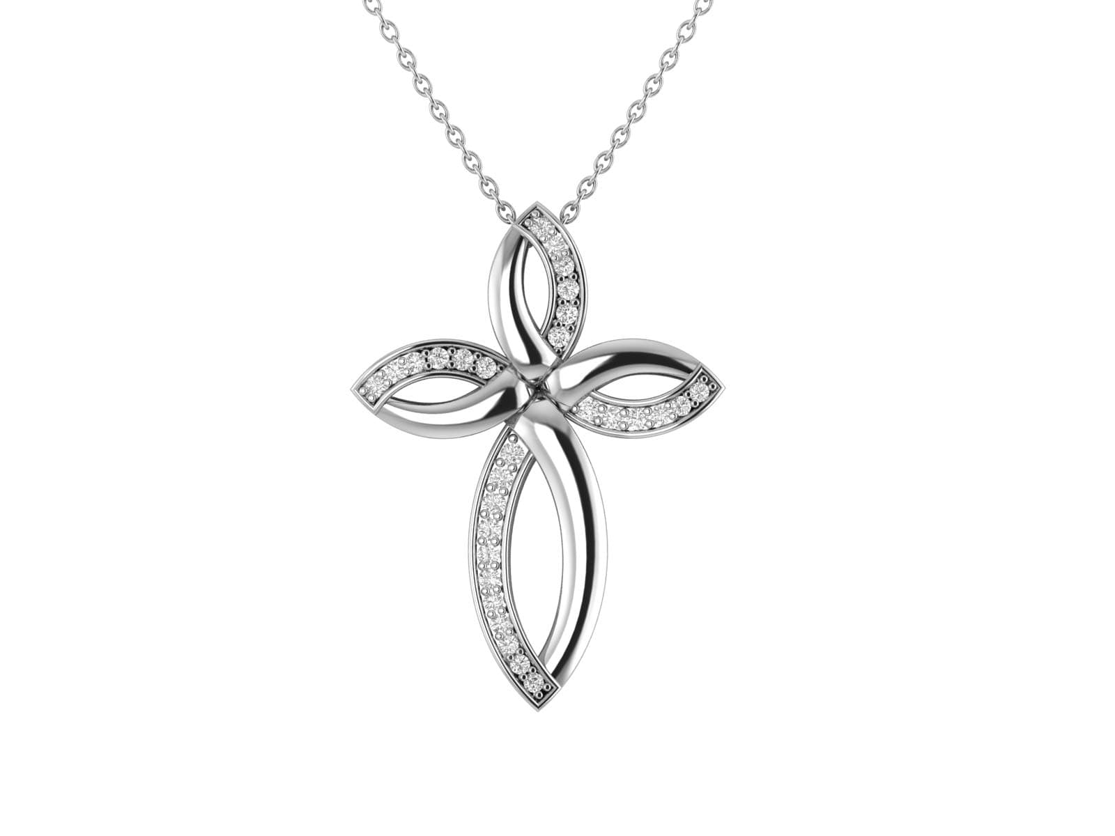 Diamond Cross Necklace